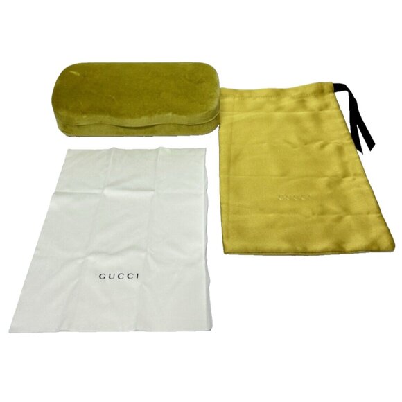 GUCCI Oversized XL Felt Sunglasses Case with Cleaning Cloth & Bag - Authentic - Picture 2 of 14